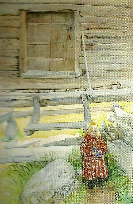 Carl Larsson havreskarningll- oil painting picture